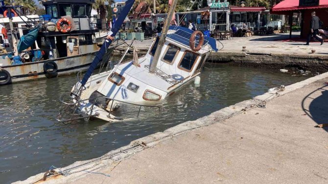 Bodrum’da Tekneleri Fırtına Vurdu