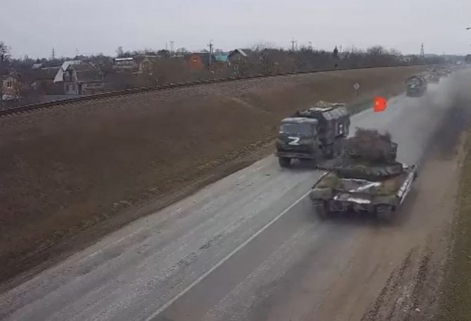 Rus Tanklarındaki Z Ve V Harflerinin Anlamı Ortaya Çıktı