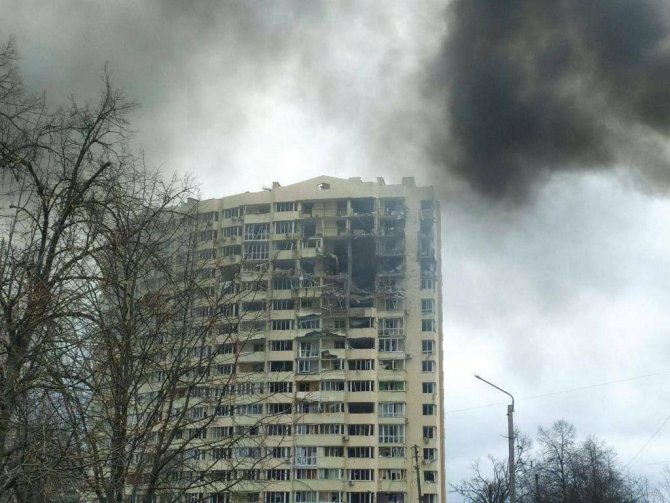 Rusya, Çernihiv’de Yerleşim Yerini Vurdu