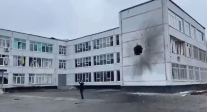 Rus Ordusu Ukrayna’da Okulu Vurdu