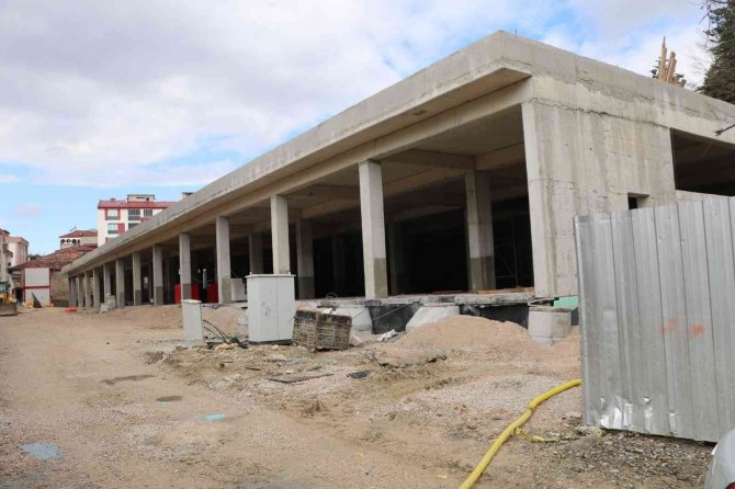 Havza Mekanik Otoparkı’nın Yüzde 82’si Bitti