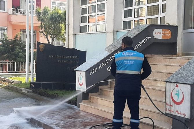 Süleymanpaşa Dört Bir Yandan Dezenfekte Ediliyor
