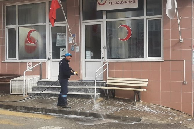 Süleymanpaşa Dört Bir Yandan Dezenfekte Ediliyor
