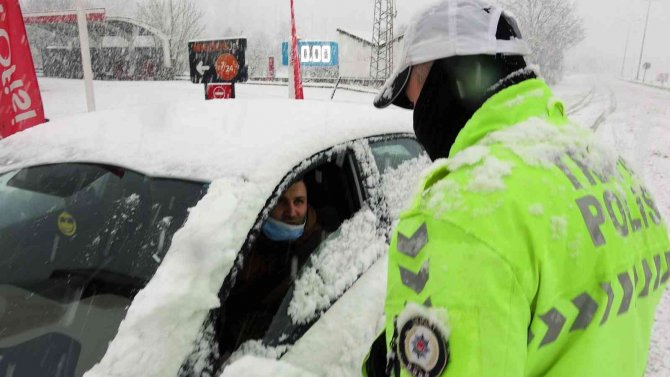 Tokat - Sivas Kara Yolu Ulaşıma Kapandı