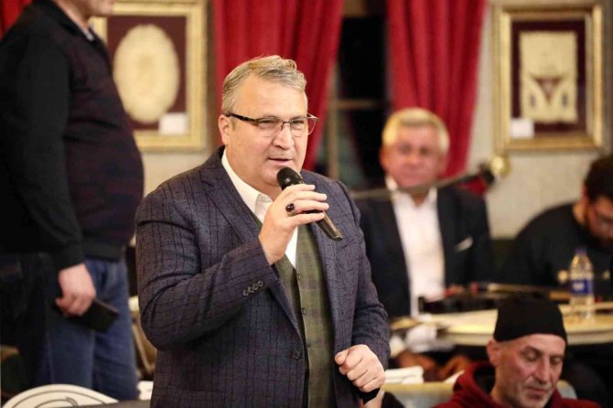 Başkan Çerçi Erasmus Öğrencilerini İ̇rfan Meclisinde Ağırladı