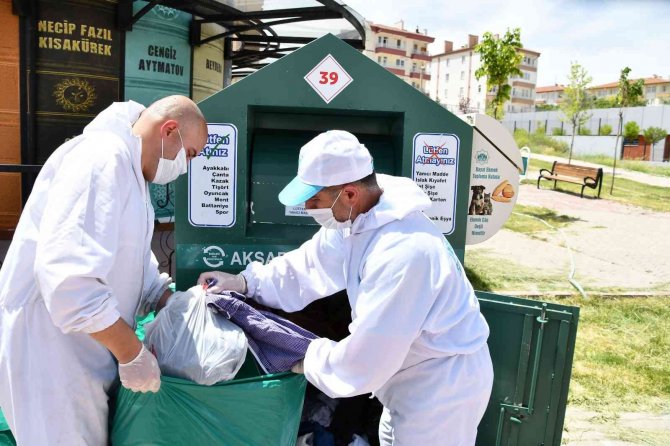 Giysi Kumbaralarından 15 Ton Ürün Ekonomiye Kazandırıldı