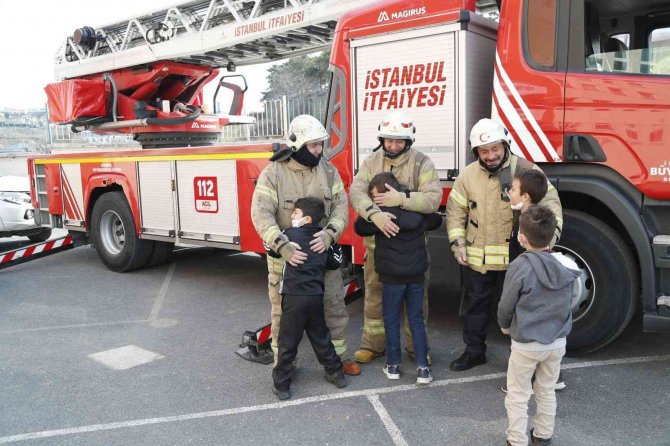 Arnavutköy’de Gerçeğini Aratmayan Deprem Tatbikatı