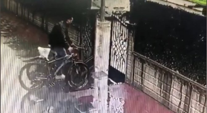 Bursa’da Çaldığı Bisikleti Bisiklet Sürerek Götürdü