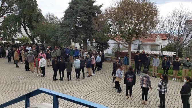 Datça’da Deprem Ve Tahliye Tatbikatı Yapıldı
