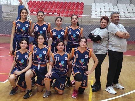 Denizli Tobb Ortaokulu’nun Kızları Potada Yarı Finale Yükseldi