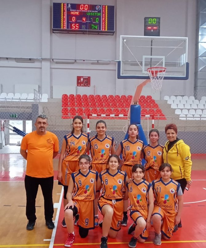 Denizli Tobb Ortaokulu’nun Kızları Potada Yarı Finale Yükseldi