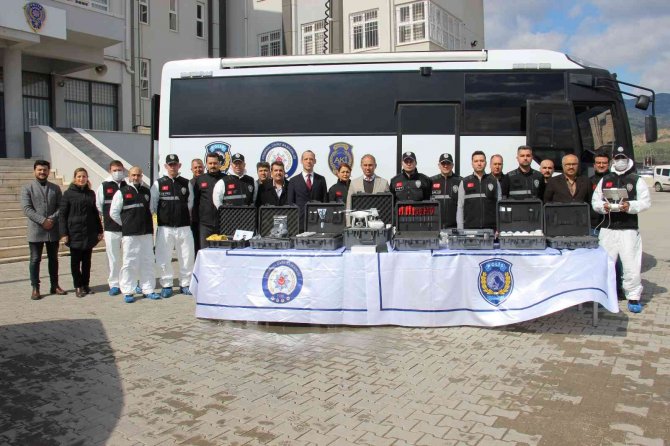 Mobil Kriminal İnceleme Aracı ‘Kıraç’ Aydın’a Teslim Edildi