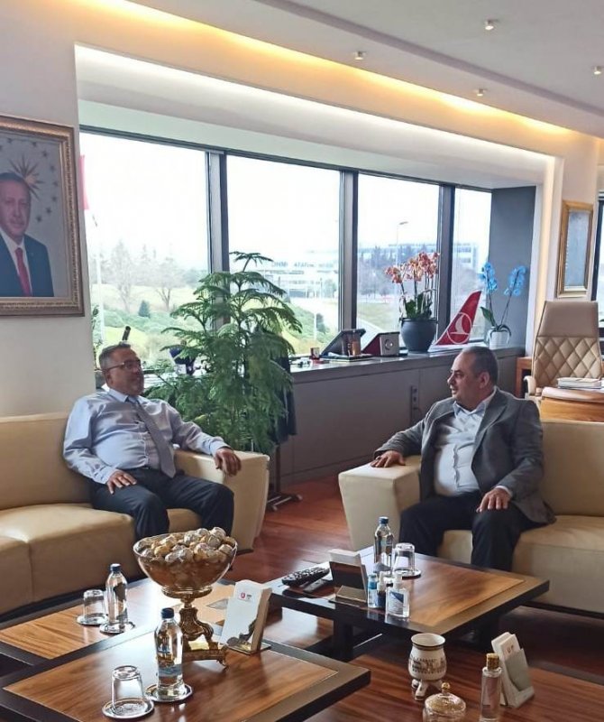 Genel Başkan Değirmenci’den Thy Yönetim Kurulu Başkanı Bolat’a Ziyaret