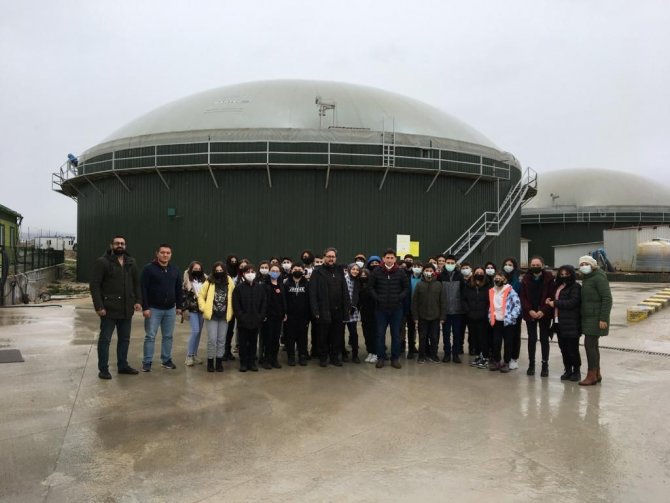 Havzalı Öğrencilere Biyogaz Tesisinde ‘Sıfır Atık’ Eğitimi