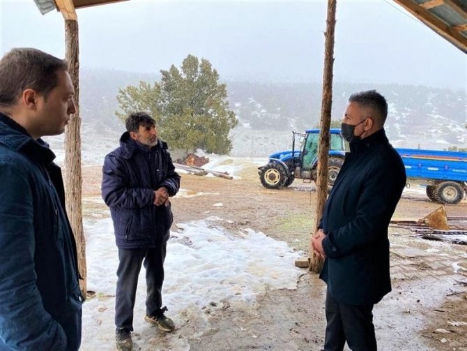 İ̇l Müdürü Yoldaş Hayvan İşletmelerini Ziyaret Etti