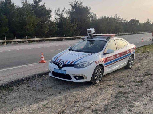 Kargı Jandarmasına Hız Radar Aracı Verildi