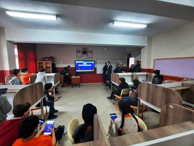 Kaymakam Çiçek, Kitap Okuma Etkinliğine Katıldı