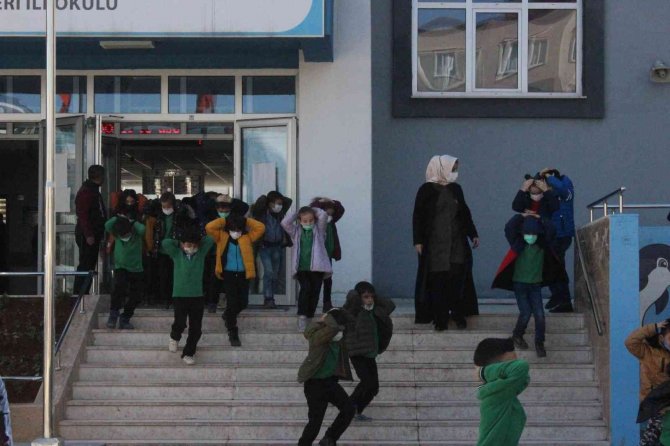 Kilis’te Deprem Tatbikatı