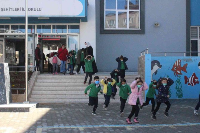 Kilis’te Deprem Tatbikatı