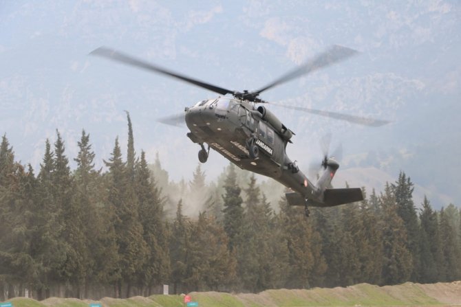 Jandarma Ve Emniyetten Helikopter Destekli Denetim