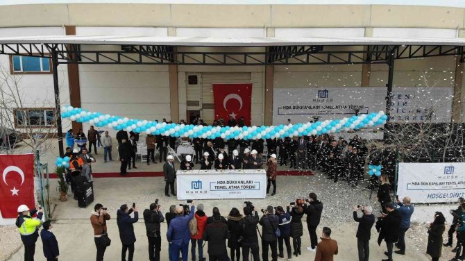 Muradiye Osb’nin Yeni Ticaret Merkezinin Temeli Törenle Atıldı