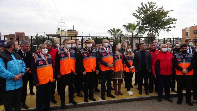 Mersin’deki Okullarda Deprem Tatbikatı