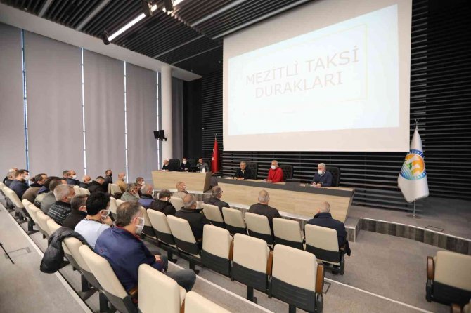 Mezitli’de Taksi Duraklarına Yeni Düzenleme Geliyor