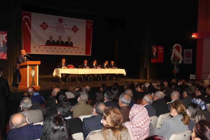 Mhp’nin İlçe Toplantıları Salihli’den Başladı