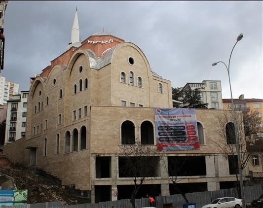 720 Kişilik Ertuğrul Gazi Camii’nin İnşaat Çalışmalarında Sona Yaklaşıldı
