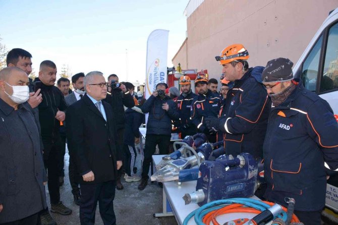 Niğde’de Deprem Tatbikatı Yapıldı