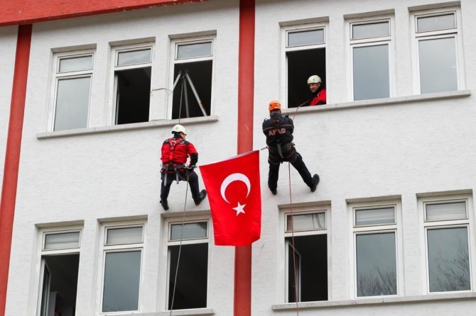 Ordu’da Deprem Tatbikatı