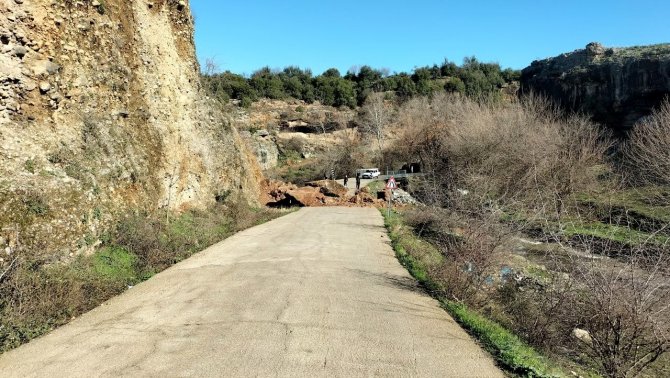Osmaniye’de Aşırı Yağışlar Heyelana Neden Oldu