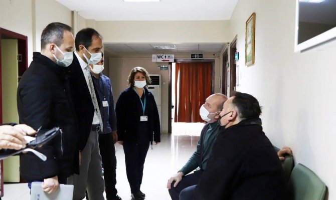 Sağlık Müdürü Erşan’dan, Yoncalı Fizik Tedavi Ve Rehabilitasyon Hastanesi’ne Ziyaret