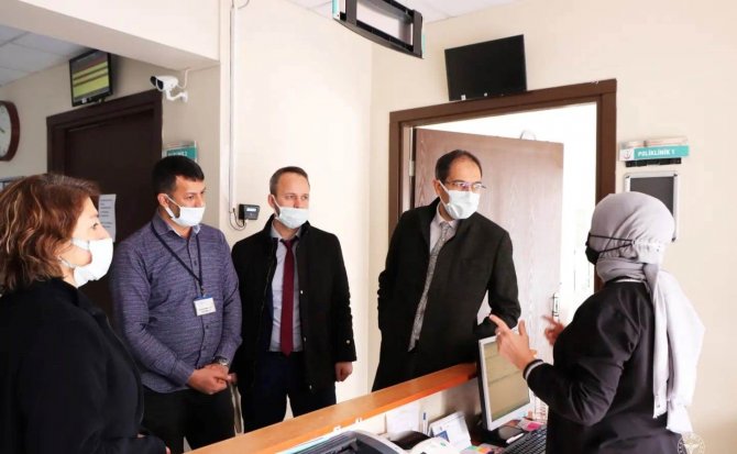 Sağlık Müdürü Erşan’dan, Yoncalı Fizik Tedavi Ve Rehabilitasyon Hastanesi’ne Ziyaret