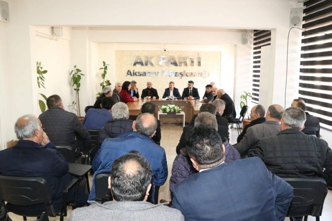 Başkan Altınsoy Muhtarları Dinledi