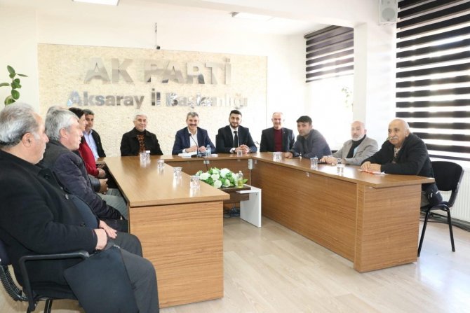Başkan Altınsoy Muhtarları Dinledi