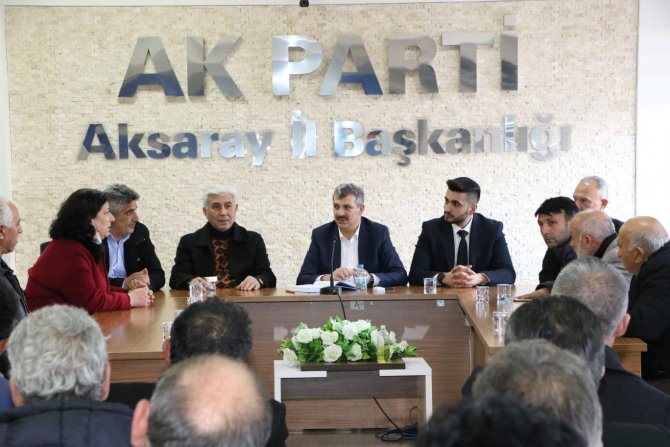 Başkan Altınsoy Muhtarları Dinledi