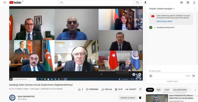 Uşak Üniversitesinde Karabağ Zaferi Sonrası ’Hocalı Soykırımı’ Değerlendirildi