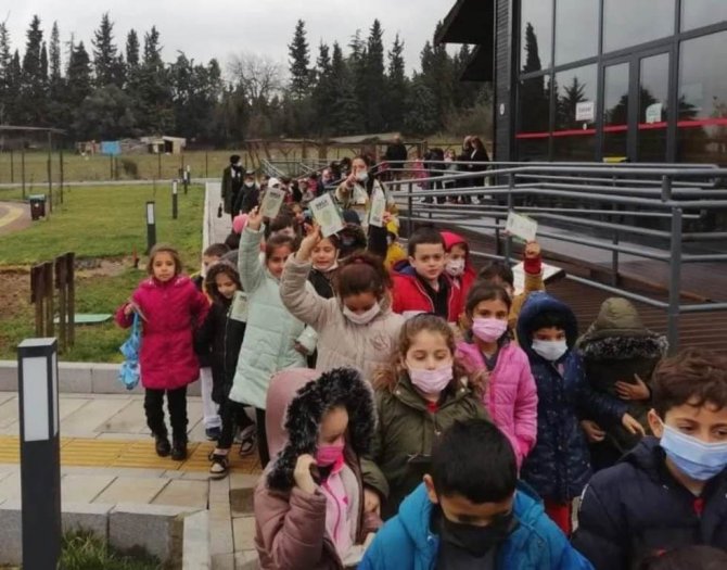 Minik Öğrenciler, Kuşlara Hayran Kaldı