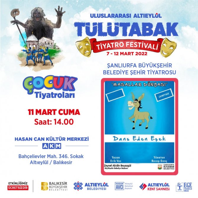Altıeylül’de Büyük Tiyatro Festival Başlıyor