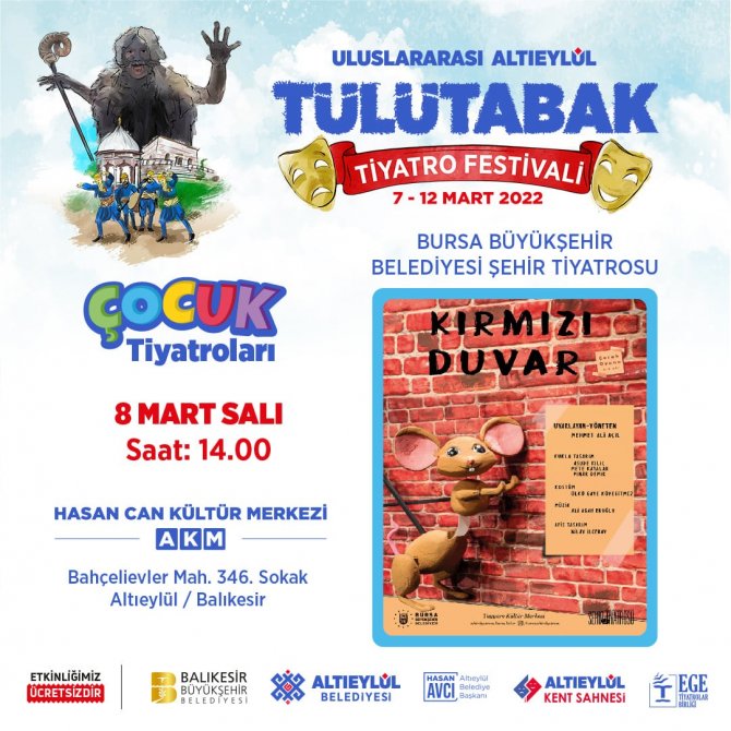 Altıeylül’de Büyük Tiyatro Festival Başlıyor