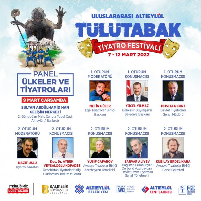 Altıeylül’de Büyük Tiyatro Festival Başlıyor