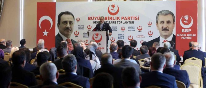 Bbp Genel Başkanı Destici: “Hdp Bu İttifakın Resmi Olmasa Bile Görünmeyen Gizli Ortağıdır”