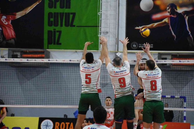 Efeler Ligi: Cizre Belediyespor: 0 - Ziraat Bankası: 3