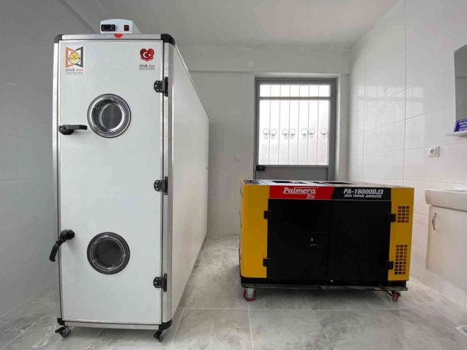 Damızlık Kazlardan Elde Edilen Yumurtalar Kuluçka Makinelerine Gönderilmeye Başladı