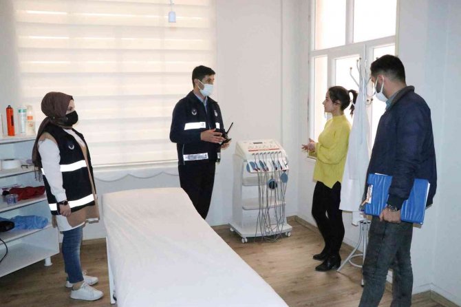 Haliliye’de Güzellik Merkezlerine Sıkı Denetim