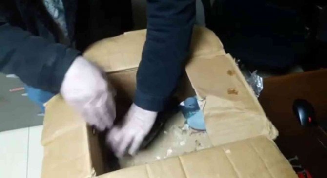 Güvercin Kutusu Ve Baklava Paketinden Uyuşturucu Çıktı
