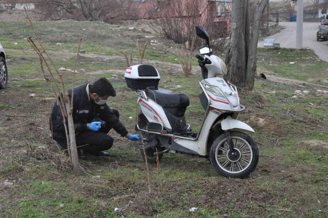 Çalınan Elektrikli Bisiklet Terk Edilmiş Halde Bulundu