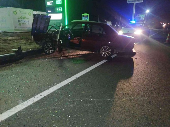 Salihli’de Trafik Kazası: 2 Yaralı