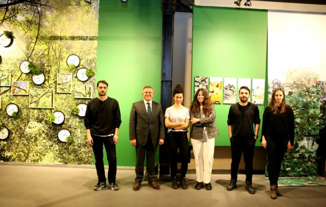 Nilüfer Sanat Çalıştayı’nın Eserleri Bu Sergide